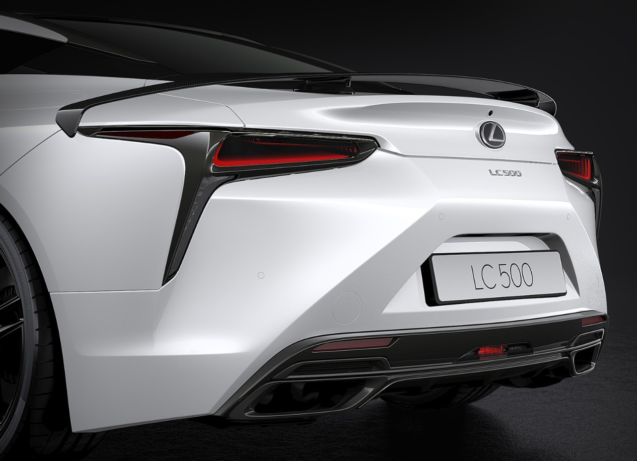 2027 Lexus LC 500 Inspiration Series Dimensions