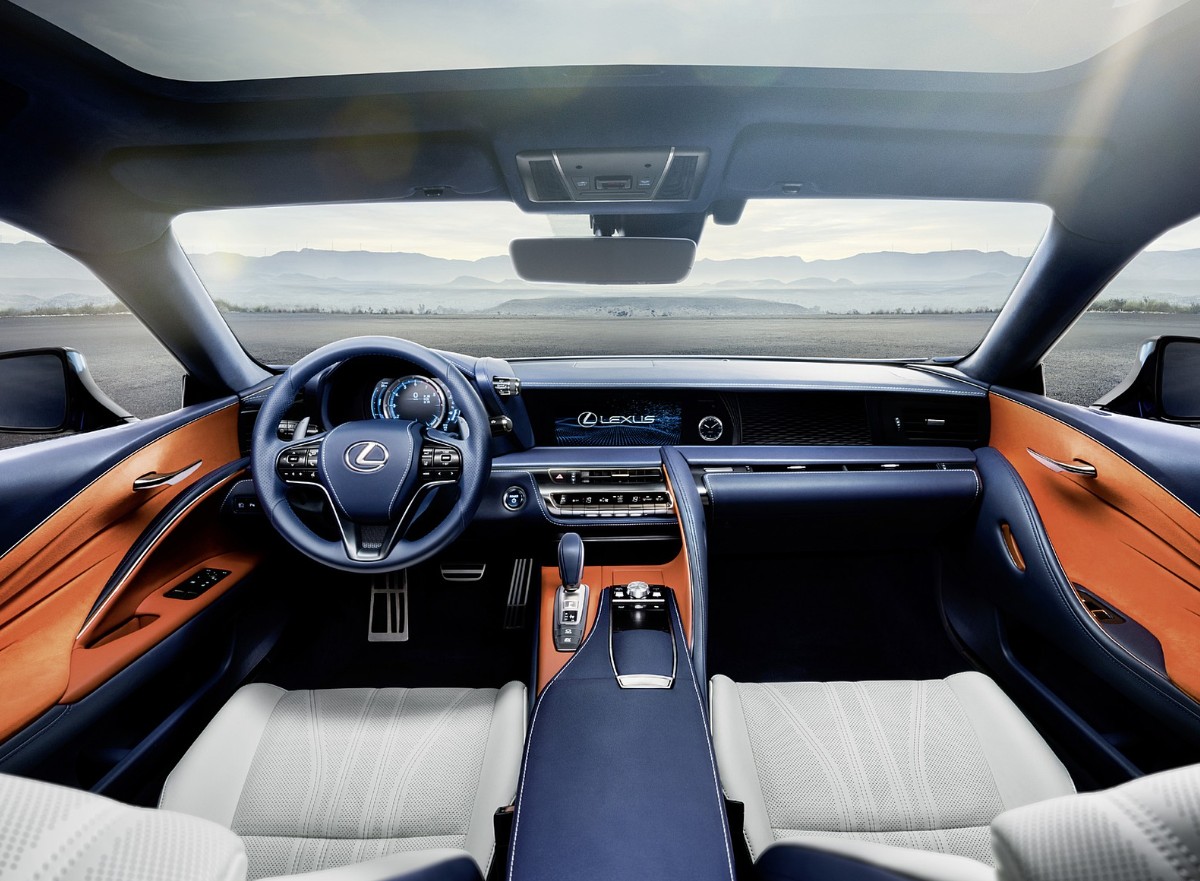 2027 Lexus LC 500h Interior